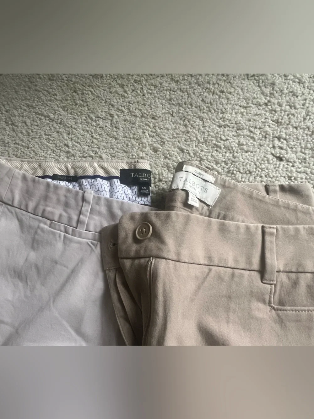 HUGE Lot of Talbot Crops and Pants all size 12P
